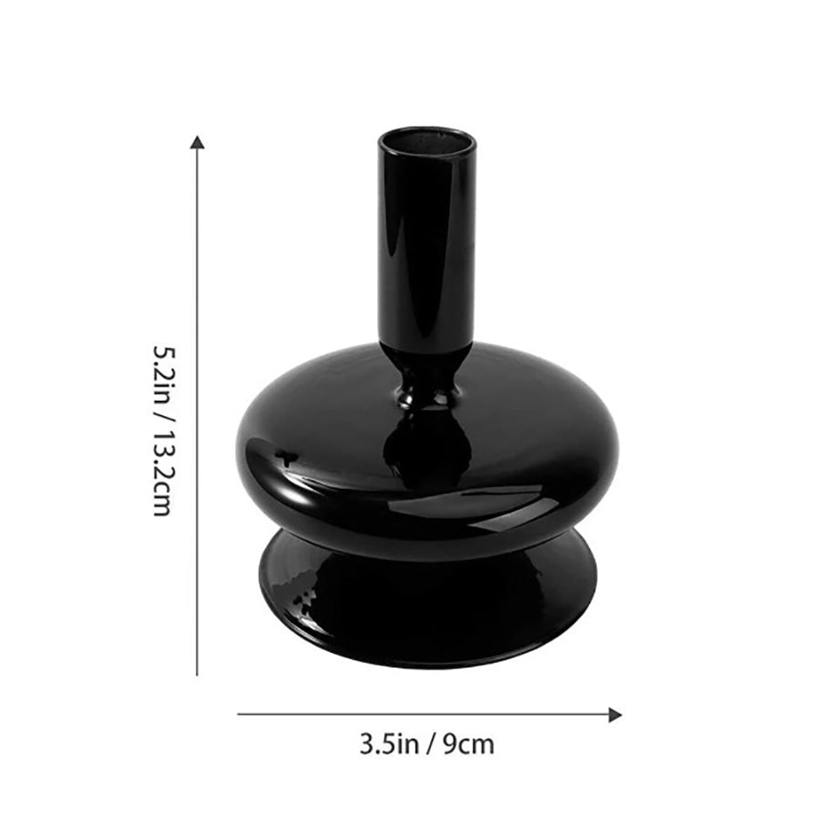 Black Candle Holder